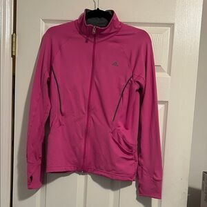 Adidas Women's Vibrant Pink Utility Jacket